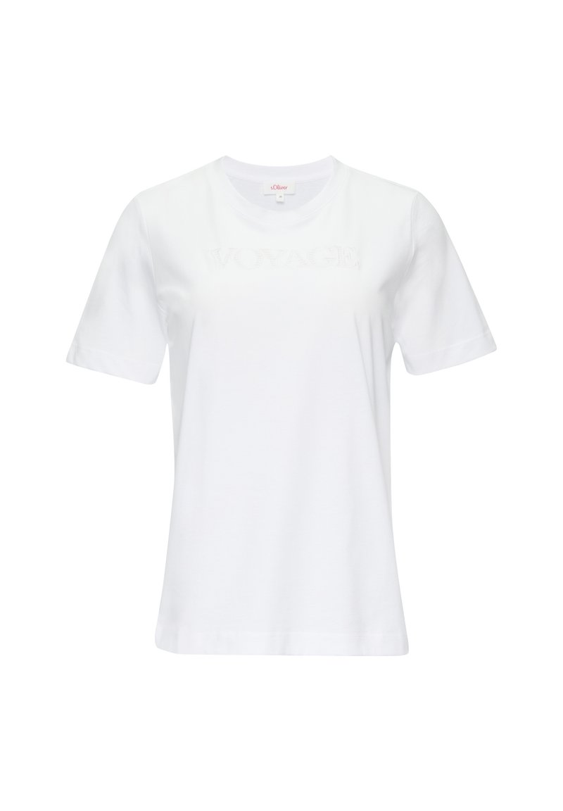 s.Oliver T-shirt print crème