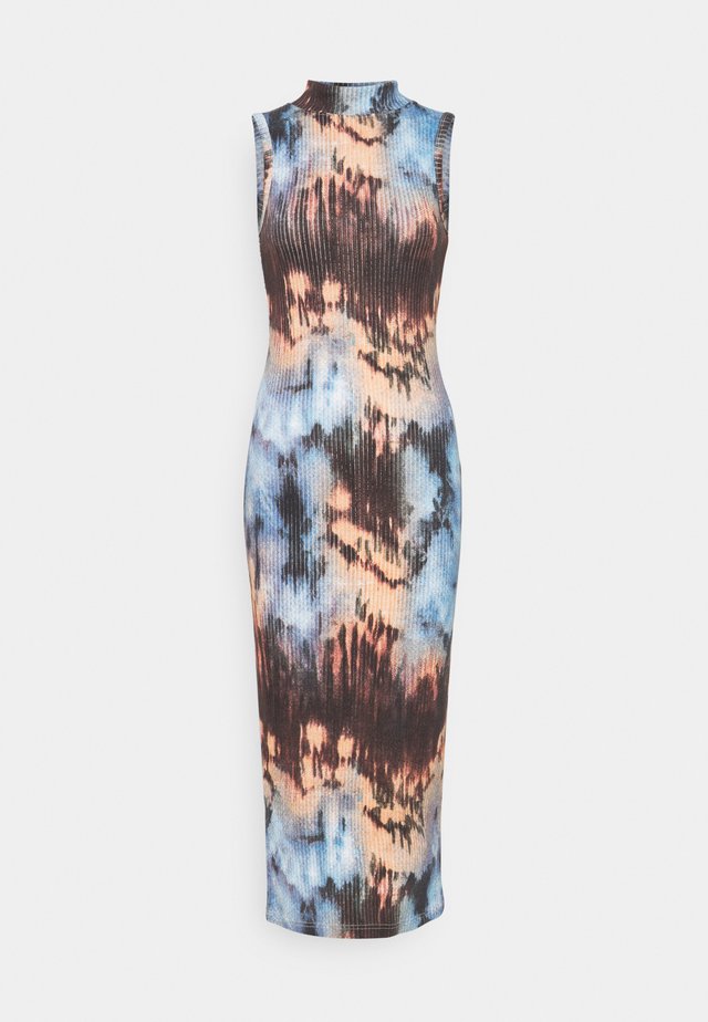 KXMG TIE DYE MIDAXI DRESS - Robe d'été - multi-coloured