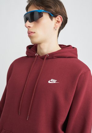 CLUB HOODIE - Sportska majica - dark team red/dark team red/white