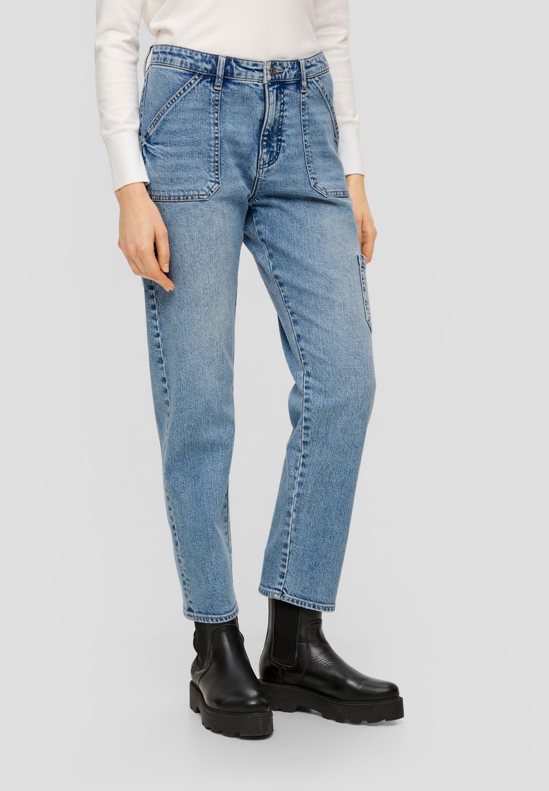 s.Oliver BOYFRIEND - Relaxed fit jeans - blau