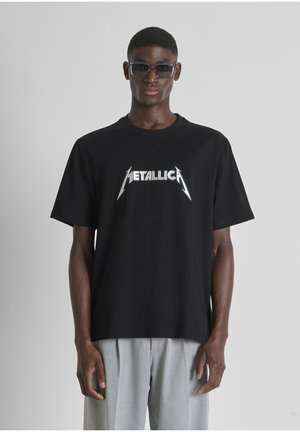 ROUND NECK  WITH METALLICA  - T-shirt print - black