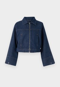 OBJBOLETTA JACKET - Denim jacket - dark blue denim