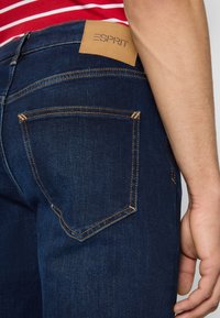 Esprit Vaqueros rectos - dark-blue denim