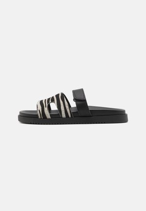 MISSILE-L - Mules - black/white