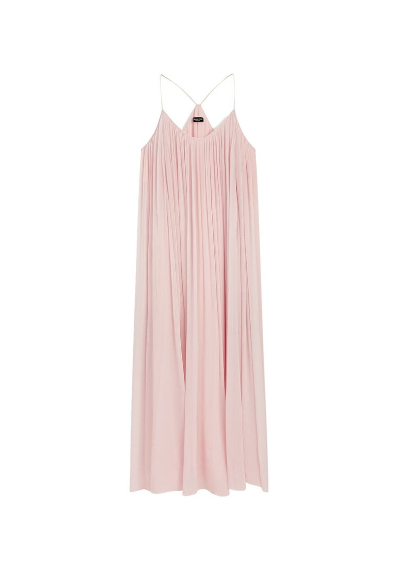 massimo dutti pink dress SOLD* @massimodutti long pleated dress in pink available for SALE in size S Sale price: 3,200 mxn Retail price: 4,995 mxn