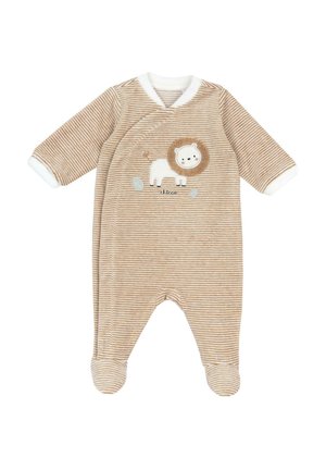 FRONT OPENING - Sleep suit - beige