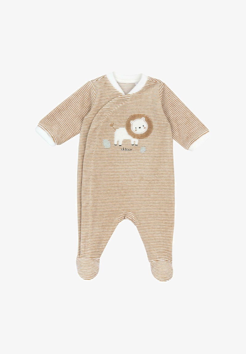 Chicco FRONT OPENING - Strampler - beige