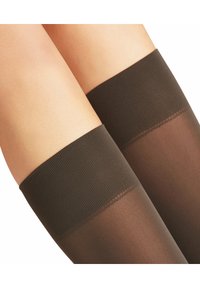 FALKE PURE MATT 50 DENIER SEMI-OPAQUE - Kniestrümpfe - anthracite (3529)