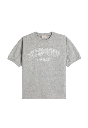 WASHINGTON  SHORT SLEEVE - Camiseta estampada - grey