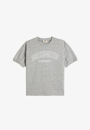Koton WASHINGTON SHORT SLEEVE - Camiseta estampada - grey