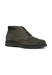 Geox SPHERICA - Šněrovací kotníkové boty - mud