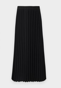 SLFALEXIS MIDI SKIRT - Jupe plissée - black