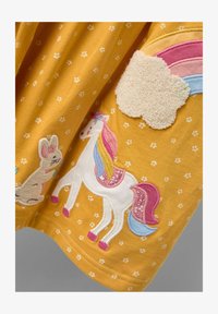 Valgt, mustard yellow unicorn