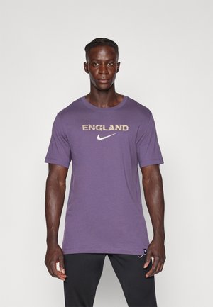 ENGLAND ENT NIKE WORDMARK TEE - Nacionalinės rinktinės apranga - dark raisin
