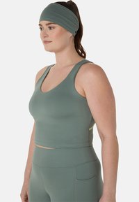 ASICS NAGINO FLEX - Reggiseno sportivo con sostegno medio - monument blue