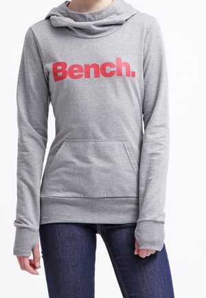 Jersey con capucha - mottled grey