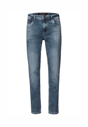 Street One MEN, SLIM LEG JEANS IM REGULAR FIT - Jeans Slim Fit - soft greencast random wash
