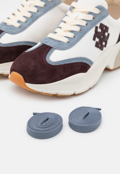 Tory Burch GOOD LUCK TRAINER - Sapatilhas - white/plum