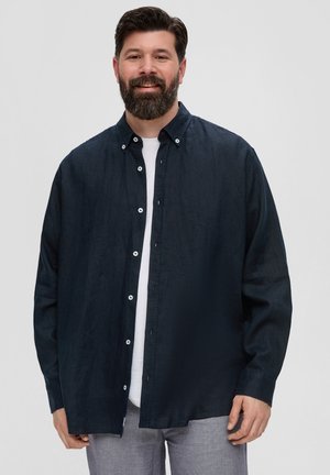 MIT BUTTON-DOWN-KRAGEN - Hemd - navy