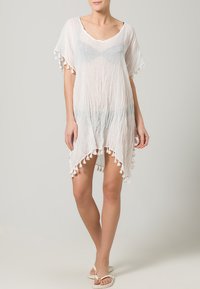 Seafolly BEACH EDIT-AMNESIA KAFTAN - Beach accessory - white