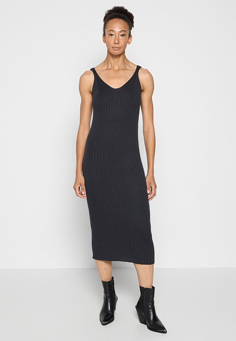 OH APRIL Gebreide jurk zwart