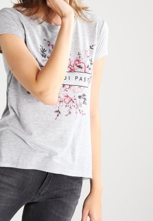 Even&Odd by Zalando, T-shirts print - mottled light grey