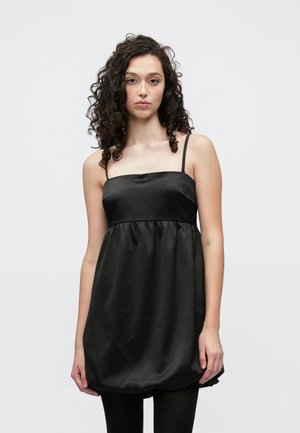 EMPIRE BUBBLE MINI DRESS - Φόρεμα ημέρας - black