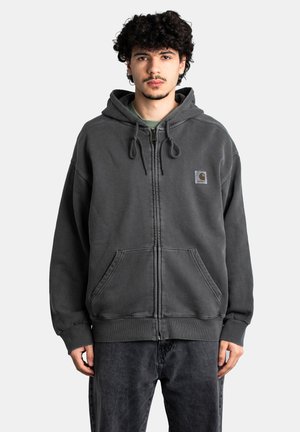 HOODED NELSON  - Zip-up sweatshirt - graphite