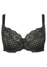 Sujetador Cómodo De Cierre Frontal Ulla Popken - Para Mujeres, Tallas Grandes, Sin Aros, Tirantes Anchos