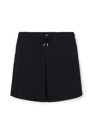 BERMUDA CENTRALE  - Shorts - nero ultrablack