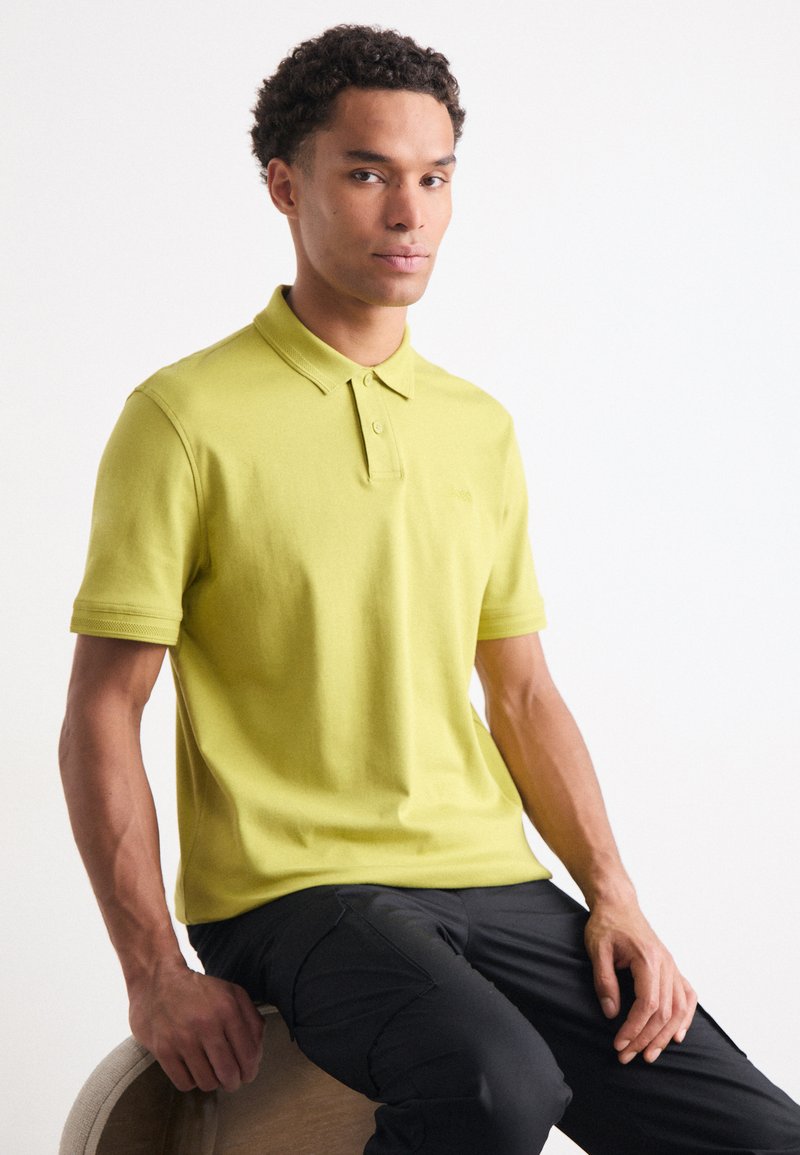 BOSS Polo marškinėliai - open green