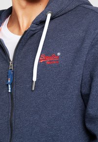 Superdry & Co Felpa con zip - dark blue