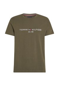 LOGO TEE - T-shirt print - army green