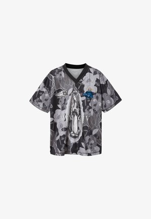 AllSaints, PUERTO SS FBTLSHIRT . - T-shirt imprimé - jet black