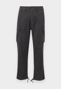 LIVED IN  - Cargo trousers - bold black