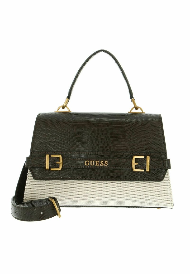 Guess SESTRI HANDLE FLAP - Rankinė - mehrfarbig braun