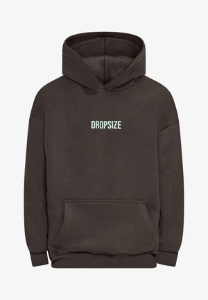 Dropsize, HEAVY V2 QUATRO - Kapuzenpullover - washed black