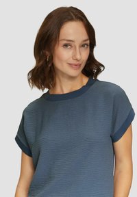 QS T-Shirt basic - blau