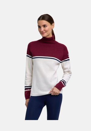 PULLOVER - Maglione - merlot