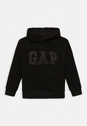V-INTL HOL FAM LOGO PO SHERPA BOYS - Felpa con cappuccio - true black