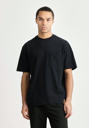 BOSS x STEIFF TAMES  - Βασικό μπλουζάκι - black