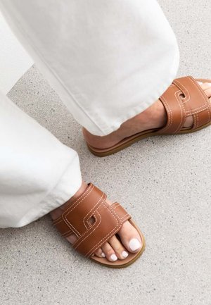 New Look Wide Fit WIDE FIT STRAP - Sandals - tan