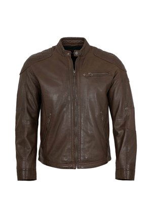 DANTE - Lederjacke - braun