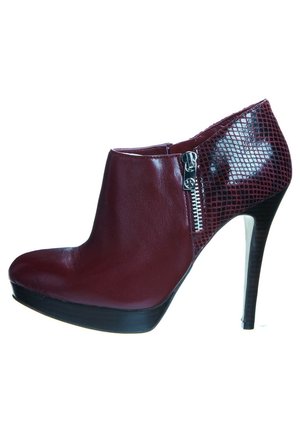 Boots à talons - bordeaux