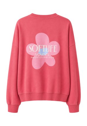 OH APRIL, REGULAR SWEATER SOFT LIFE - Sweatshirt - raspberry acid