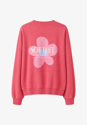 OH APRIL, REGULAR SWEATER SOFT LIFE - Sweatshirt - raspberry acid