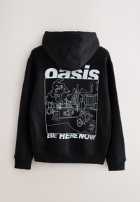 Next REGULAR FIT - GRAPHIC PRINT LICENSE  - Hoodie - black