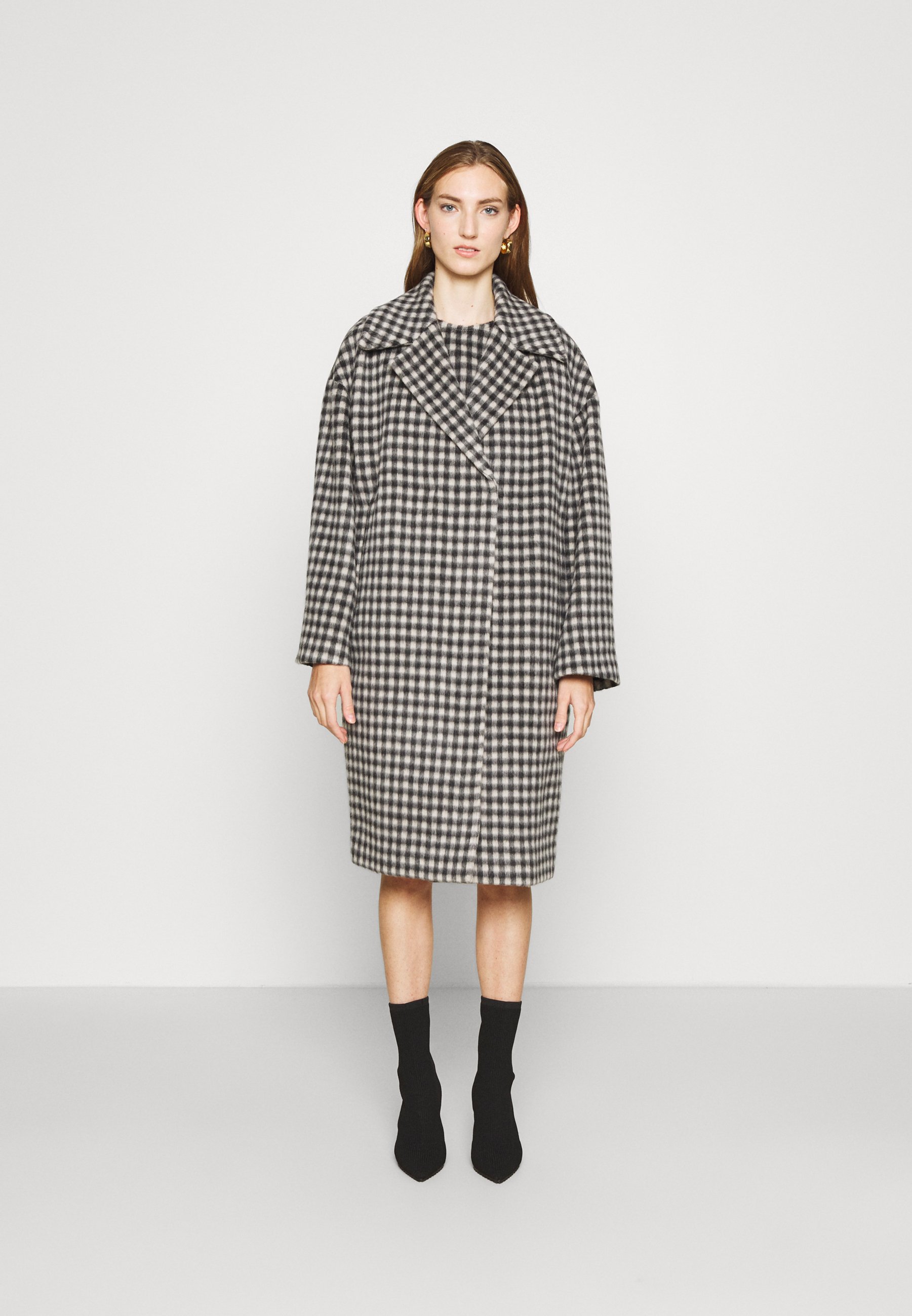 N°21 CAPPOTTO TESSUTO - Classic coat - beige/black - Zalando.ie