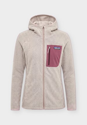 Patagonia, R1 AIR FULL ZIP HOODY - Fleece jacket - stingray mauve