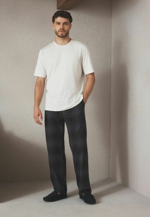 Next, JERSEY PYJAMA SETS 2 PACK.  - REGULAR FIT - Pyjama - navy  ecru